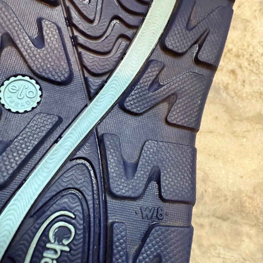 Chaco Blue Aztec Patterned Sandals - image 6